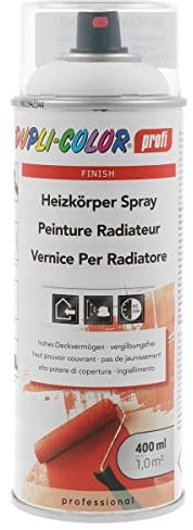 DUPLI-COLOR 478390 Spray Radiatore RAL 9010 bianco puro satinato 400ml