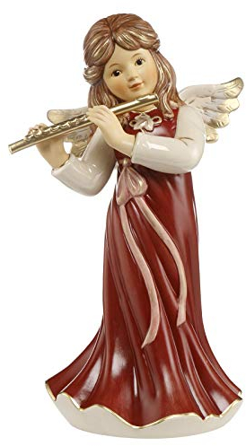 Goebel Weihnachtsdekoration Engelsfigur aus Porzellan hergestellt, Maße: 32 cm x 17 cm x 15 cm, 41-512-29-1