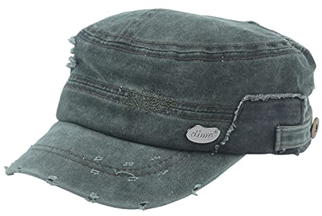 dimo accessoires Cap - Lässiges Army Cap (220) (Oliv, M, m)