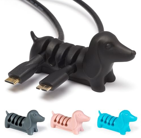 Kord Keeper Kabelhalter-Clip | Kabelorganisator | USB-Ladekabel, Netzkabel, Telefonkabelmanagement | Schreibtisch-Ordnung | Heimorganisation | Geschenkidee für Büro, Schreibtisch, Zuhause