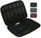NEWHEY Sac Organisateur de Câbles Multifonctionnel Étanche Portable Gadget Accessoires Électroniques Sac Rangement de Voyage pour Câbles Chargeur de Lecteur USB Disque Dur Gris