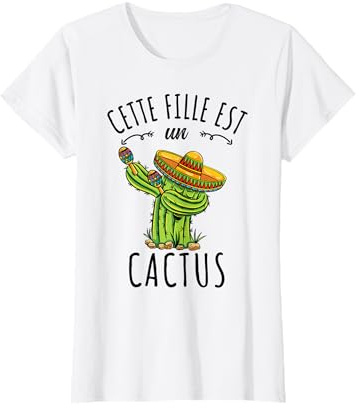 Cette Fille Est Un Cactus T-Shirt