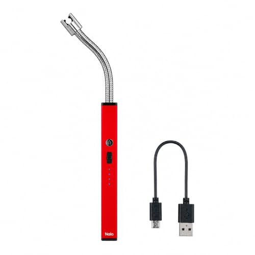 Nola Lichtbogenfeuerzeug, Stabfeuerzeug, Lichtbogen Feuerzeug, elektrischonisch, USB, Plasmafeuerzeug, Plasma-Feuerzeug, Winddicht und aufladbar Art. 586