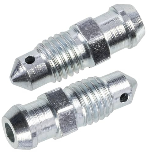 AERZETIX - C71233 - Satz von 2 Ventile Entlüftungsschraube M7x1 - kompatibel mit Peugeot Citroën Nissan Renault Bmw Toyota Hyundai Opel Ford Mitsubishi Volvo Fiat Vw Skoda - OE-Nummern 1631693180