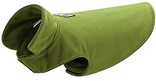 Winter-Herbst-Kleidung für Haustiere und Seiten, mit Weste auf Hunde-Fleece-Kleidung in Haustierkleidung Hundepullis Für Große Hunde (Green, XS)