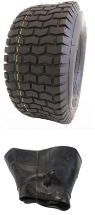 1x Schlauch + 1x 18x6.50-8 S2101 Reifen für Aufsitzmäher Rasentraktor Schneefräse Rasenreifen NEU 18x6,5-8 18 x 6.50-8 18 x 6.5-8 Rasenmäherreifen Reifenmantel Stollenprofil