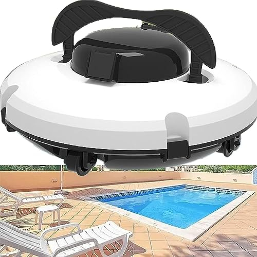 Limpiador de Piscinas, Aspirador de Piscinas, Robot de Limpieza de Piscinas Inalámbrico, Limpiador Automático de Piscinas, Filtro de Alta Precisión, Succión Segura y Trabajo Contin