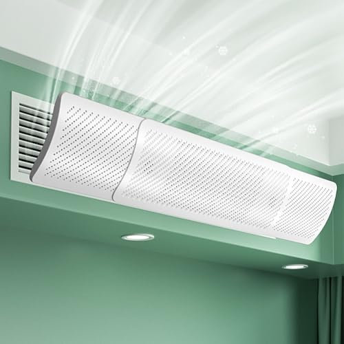 Parabrisas central de aire acondicionado, deflector de aire ajustable, deflector de aire anti-soplado directo, deflector de aire con filtro purificador, algodón para rejillas de ventilación de