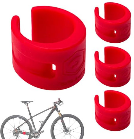 Gummikedjestag skydd, kedjeskydd, skydd för kedjestag – kedjestag skydd, gummi, 4 stycken, cykelkedjestag ramskydd – cykelram gummiskydd, k