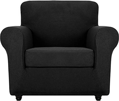 SUBECO Delicate Sofa Cover Stretch Couch Slipcovers with Separate Seat Cushions Covers,Anti-Slip Sofa Slipcovers Furniture Protector with Elastic Band for Home Decoration