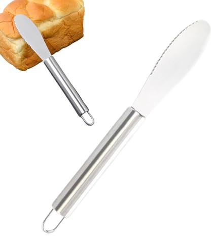 Esparcidor de mantequilla, cuchillos de pantalla, Cuchillos de queso, Utensilios de embutidos de esparcidor de queso de acero