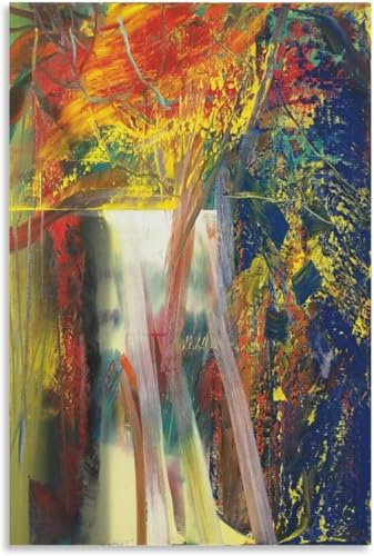Gnvkd Ecbxz Gerhard Richter Poster Abstrakte Leinwand Wandkunst Gerhard Richter Malerei Gerhard Richter Drucke Für Wohnzimmer Dekor Bild 50x70cm Kein Rahmen