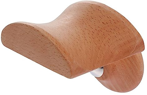 QUMIIRITY Original Wood Earphone Rack Headphone Storage Stand Wood and Alloy Material for Home Office Studio Use Headset Holder Display