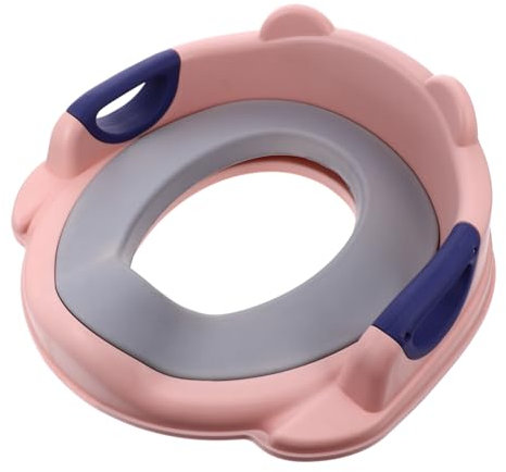 BESTonZON Toilettentrainingssitz für Kleinkinder Rutschfest PU Material Leicht zu Reinigen Anti Spritz Design Einfach zu Montieren