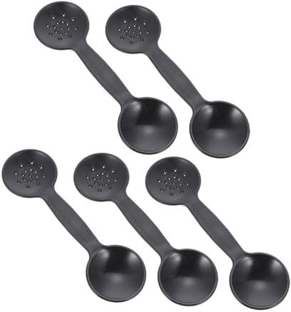 PERSELOSO 5pcs Optometry Eye Mask Soft Plastic Eye Patches for Boys and Girls Adults Exam Cover Pinhole Occluder