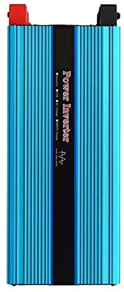 Inversor de Onda sinusoidal Pura 12V 230 Convertidor de Seno Puro 12V a 220 Inversor de Kit de energía con Cargador USB for batería de Banco de energía(6000W,24V,50HZ)