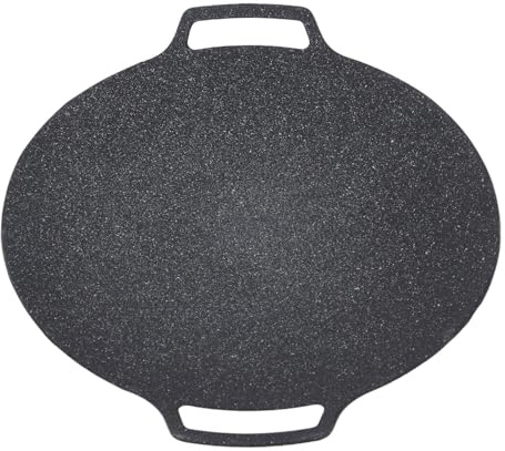 Taidda Plancha Redonda para Parrilla, Sartén con Revestimiento Antiadherente de 6 Capas, Sartén con Tecnología de Calentamiento Vertical, Ideal para Estufas de Inducción de Gas, Barbacoa y Cocina