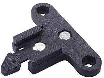 NITERIDER Unisex Adult Taillight Rack Mount - Black, One Size