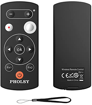 PHOLSY Camera Remote Control Wireless Shutter for Nikon ZR, Z30, Z6 II, Z6 III, Z7 II, Z5 II, Z fc, Z50, Z50 II, B600, A1000, P1000, P1100, P950 Wireless Remote Control Shutter Release Replace ML-L7