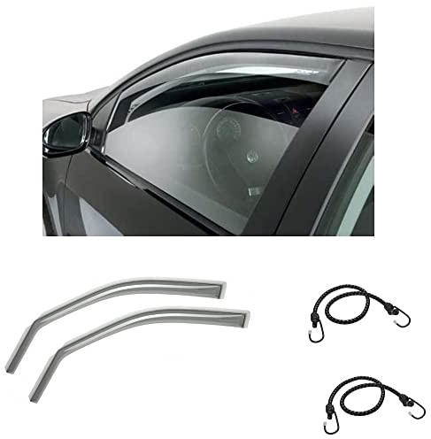COMPATIBILE CON SUZUKI SJ410/413/SANTANA/SAMURAI fino al 01 14.025M DEFLETTORI FARAD PARAPIOGGIA E VENTO PROTEZIONE FINESTRINI VETRO PER MONOVOLUME-FUORISTRADA ANTERIORI PARAVENTO