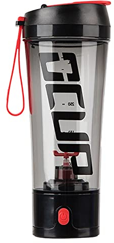450 Ml Shaker Proteico Elettrico Bottiglia Per Frullatore Per Proteine USB Ricaricabile Tazza Di Miscelazione Automatica Per Succhi Cocktail Caffè Tè Proteine ​​E Polvere Dieta Tazza (Color : Red)