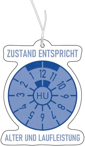 2 x albero profumato con motivo TÜV, distributore di profumo auto, deodorante per auto, deodorante per auto, profumatore per auto