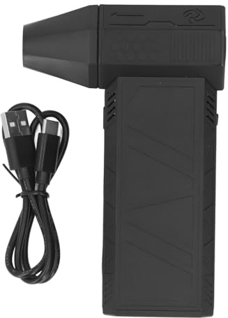 Super Power Turbo Jet Fan-Gebläse, Bürstenloser Motor-Luftzerstäuber 52+M/S 130000 U/min Handheld-Akku-Elektro-Luftzerstäuber Leistungsstarkes Turbo-Luftgebläse