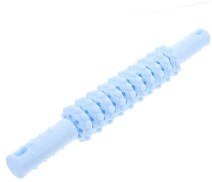 FRCOLOR Extendable Massage Roller Muscle Massager for Back Leg Neck Fitness Roller Tool Pp Steel Portable Massager Stick