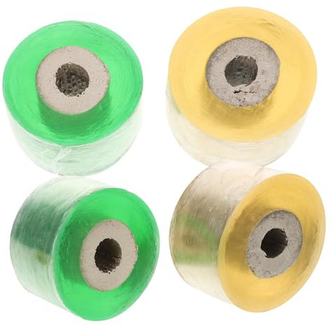 WHAMVOX 4rollen Garten Pfropf Band Dehnbar Pflanzenreparaturband Luftdicht Obstbaumband Pfropfband Für Gartenarbeit
