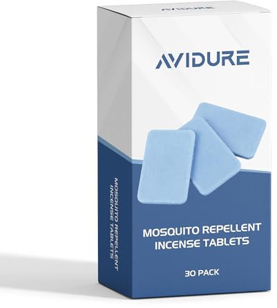 Avidure - Mosquito Repellent Tablet | Mosquito Tablets | Plug in Refills | Pack of 30 Refill Strong Tablets for Electric Repellent Plug in | Spider and Insects Killer | Pest Repellent Usage