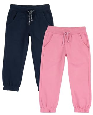 Chicco Sportbyxor (2-pack) för flickor och flickor, Rosenröd, 8 år