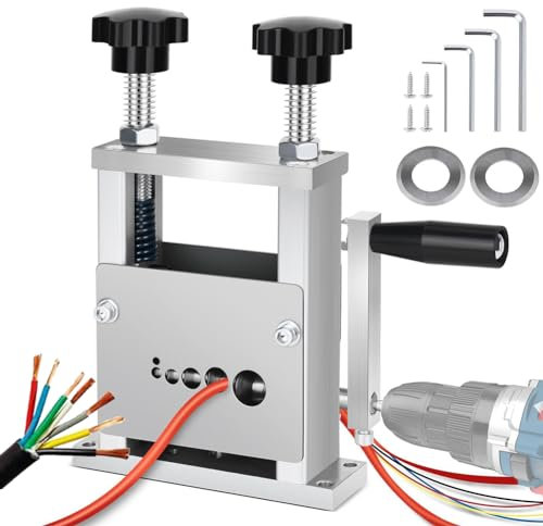 YXZQLOZ Pelacables Manual, Herramienta Pelacables de 0,06~0,8 Pulgadas, Herramienta Pelacables de 6 Canales, máquina peladora