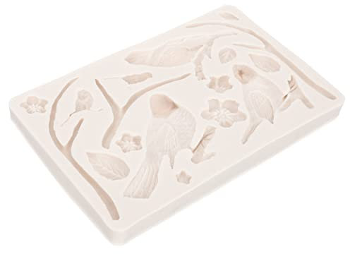 Cabilock Molde De Silicona Para Hornear Galletas y Fondant Decorativo Fácil De Limpiar y Usar