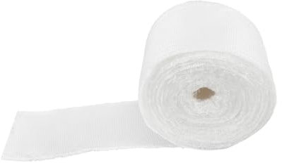 Homoyoyo Fiberglass Cloth Tape Non Adhesive Repair Tape for Wall Crack Repair Joint Seams and Boat Reinforcement Smooth Surface Thin Fiber Glass Roll for Industrial Use