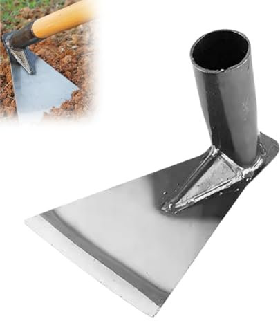 Heavy-Duty Steel Farm Gardening Weeding Hoe Head, 2025 New Replacement Handheld Grub Hoe, Hoe Garden Tools Heavy Duty, Garden Hoes for Gardening, Farm