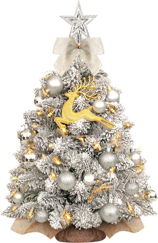 Mini Sapin de Noël avec éclairage LED Artificiel pour décoration de Noël 60 cm,Sapin Artificiel,Christmas Tree,Arbre de Noel