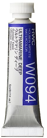 Holbein transparente Aquarelle ultramarin tief W094 5ml (2 Nr.)