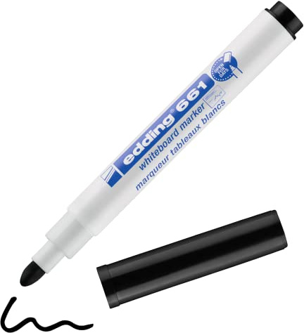 edding Whiteboard Marker 661-01 schwarz