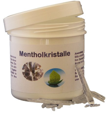 Mentholkristalle 100 g, pharmazeutisch geprüft (PH.EUR.7)