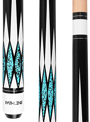 Pathline Billard-Queuestab – 147,3 cm, kanadischer Ahorn, professioneller Billardstab (4 Farben, 510 g, 538 g, 567 g, 595 g)