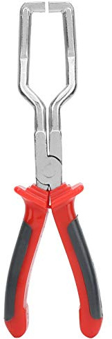 Kraftstoffschlauchzange Clip-Zange zum Trennen und Entfernen von Kraftstoffschläuchen Rote Schlauchfreigabe Handwerkzeug 220x115mm