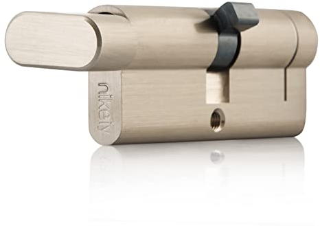 GERCAR Pro MKS MASTER Key System - Cilindro de pomo (35/35, cierre diferente, con llave maestra, combinable según desee, cerradura cilíndrica con pomo – Longitud: 70 mm, A: 35 B: 35