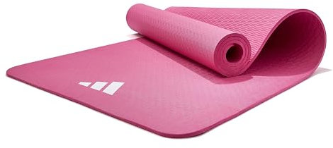 adidas Unisex-Adult Yogamatte-8mm-Vorgetragene, Vorgetragene Fuchsia