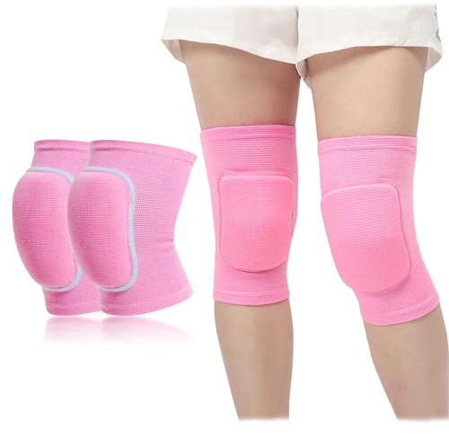 AYNKH 1 Pair Stretchy Knee Pads, Soft Brace Breathable Sleeve Protective for Men Women Kids Dance Volleyball Football Yoga Tennis Cycling Jogging