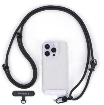 project-cb Cell Phone Lanyard 1,Tether Tab 2,Adjustable Crossbody Strap,Lanyards for Around the Neck,Rope Strap