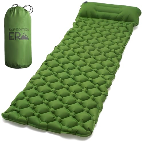 Isomatte Ultraleicht 192x55cm - Camping Matratze - Luftmatratze - Aufblasbare Iso Matte - Outdoor Schlafmatte Kleines Packmaß - Zelt Liegematte - Campingmatratze Wetterfest - Trekking Schlafmatratze