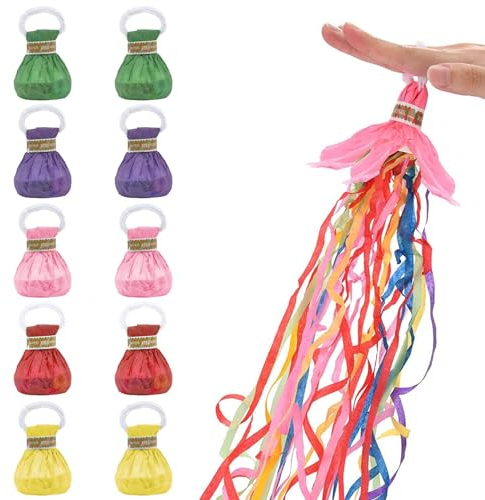 APOMOONS 10 stelle filanti per feste da lanciare, feste di lancio, stelle filanti, bombe filanti a mano, coriandoli popper, stelle filanti per feste, matrimoni, lauree