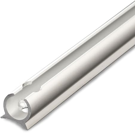 Alu Kederschiene 1,2 Meter Kederleiste Ø9mm für 6-8mm Keder Aluminium Zelt