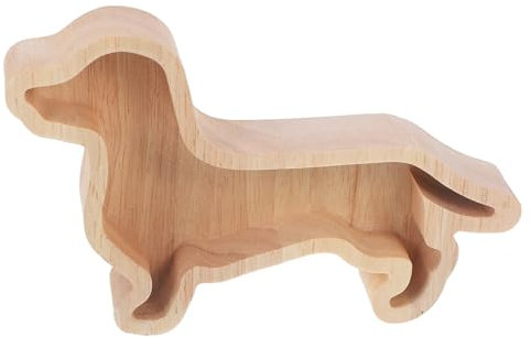 Luxshiny Weihnachtliches Snack-serviertablett Dackel-Form Kreatives Holztablett Für Snacks Obst Und Süßigkeiten Für Partys Familienfeiern Und Festliche Anlässe