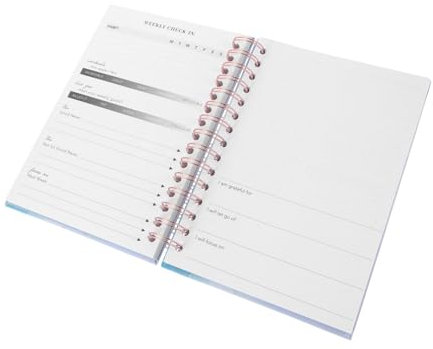 GETAJGHSD Fitness Journal Selbstdisziplin Notizbuch Mit Workout-planer Zeitmanagement-kalender Kompaktes Design Für Fitness Arbeitsorganisation